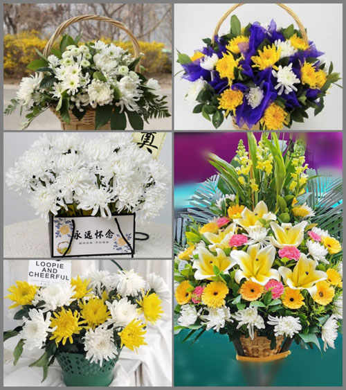 北京房山区周口店地区南韩继村白事提篮配送